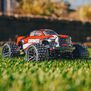 1/18 GRANITE GROM 4X4 RTR Brushed Monster Truck (Battery & Charger Included), Red