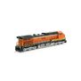 HO Dash 9-44CW Locomotive with DCC & Sound, KCS #4404