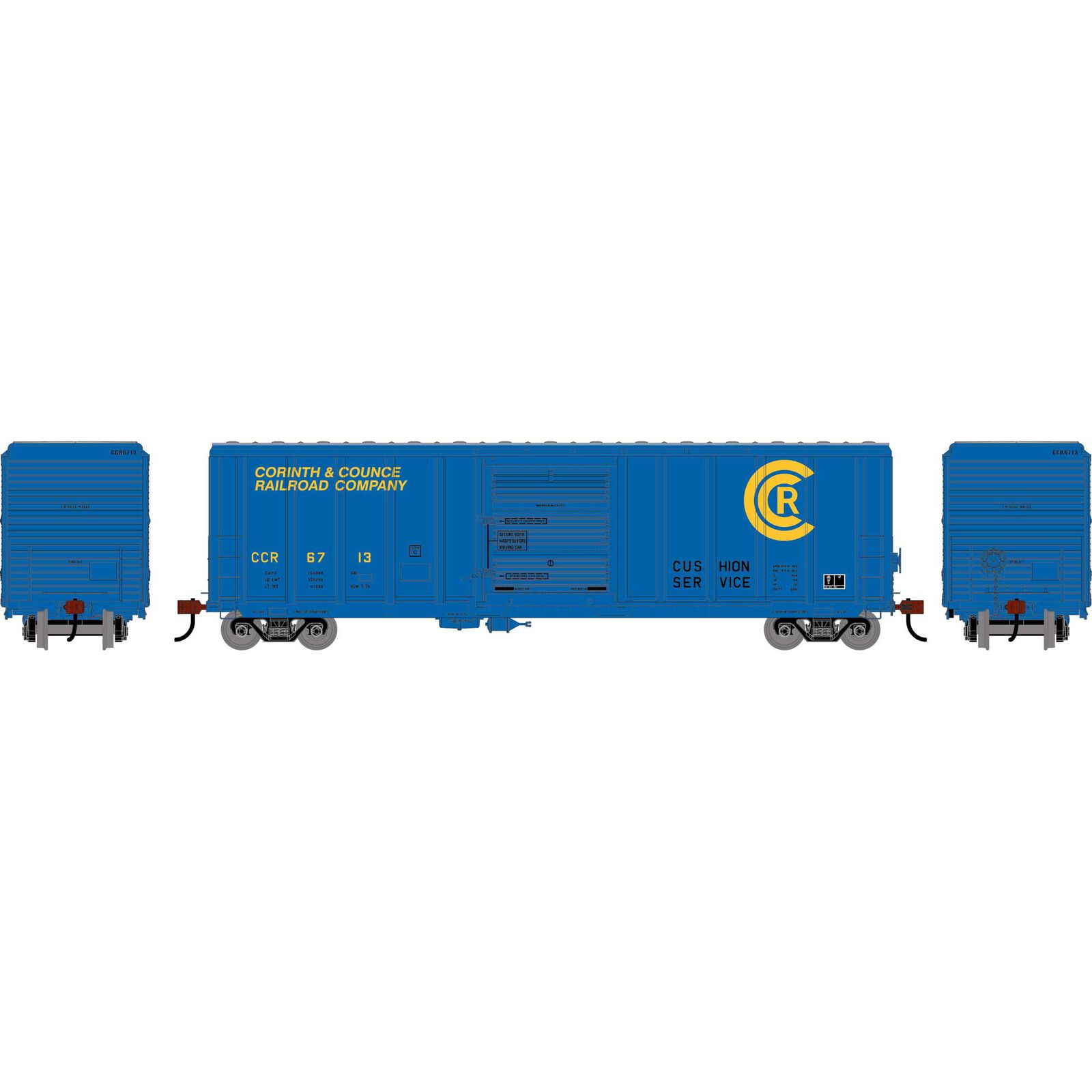HO 50' PS 5344 Box Car, CCR #6713