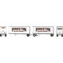 N ATH 28' Wedge Trailers Smooth Side/ Ext. Post (2) with Dolly, Preston- Trailers: 37510-SM; 36675-EP- Dolly: 102389