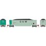 N ATH Berwick Bathtub Gondola with Load, PRAX Primed For Grime #99003