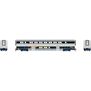 HO Amtrak Cali II Coach & Cafe with Lights, CDTX #6362