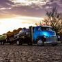 1/10 Custom 1953 Chevrolet Cab Over Engine Hauler RTR, Metallic Blue