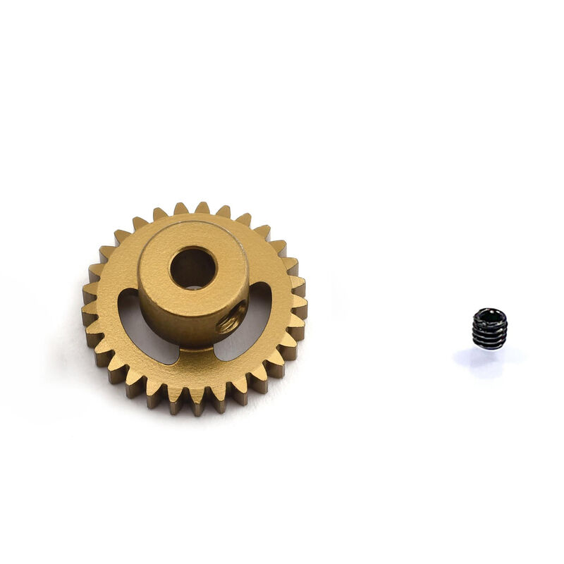 48P Ultra Lightweight Aluminum Pinion Gear, Thin Cut: 29T