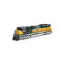 HO SD70ACe Locomotive with DCC & Sound, UP, C&NW #1995