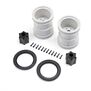 2.6" Wheel with Beadlock Ring, Black (2): LMT 2.0