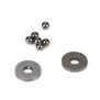 Tungsten Carbide Diff Balls, 2mm (6)