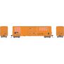 HO ATH 50' FMC 5327 12' Plug Door Box Car, Primed for Grime RVPR #77027