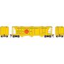 HO GEN PS 2893 3-Bay Covered Hopper, CGLX #405
