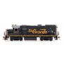 HO GP15T Locomotive with DCC & Sound, Rio Grande #5977