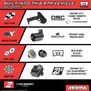 1/14 TYPHON GROM 223S DSC 4X4 RTR Brushless Buggy, Blue (Battery & Charger Included)