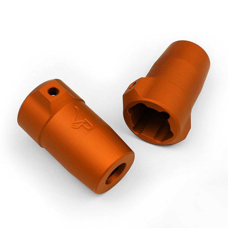 Axial SCX10 Lockouts Orange Anodized