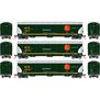 HO GEN Trinity 5161 Covered Hopper, KCS #286111/286263/286332 (3)
