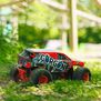 1/10 GORGON 2WD RTR Brushed Monster Truck (Battery & Charger Included), Red