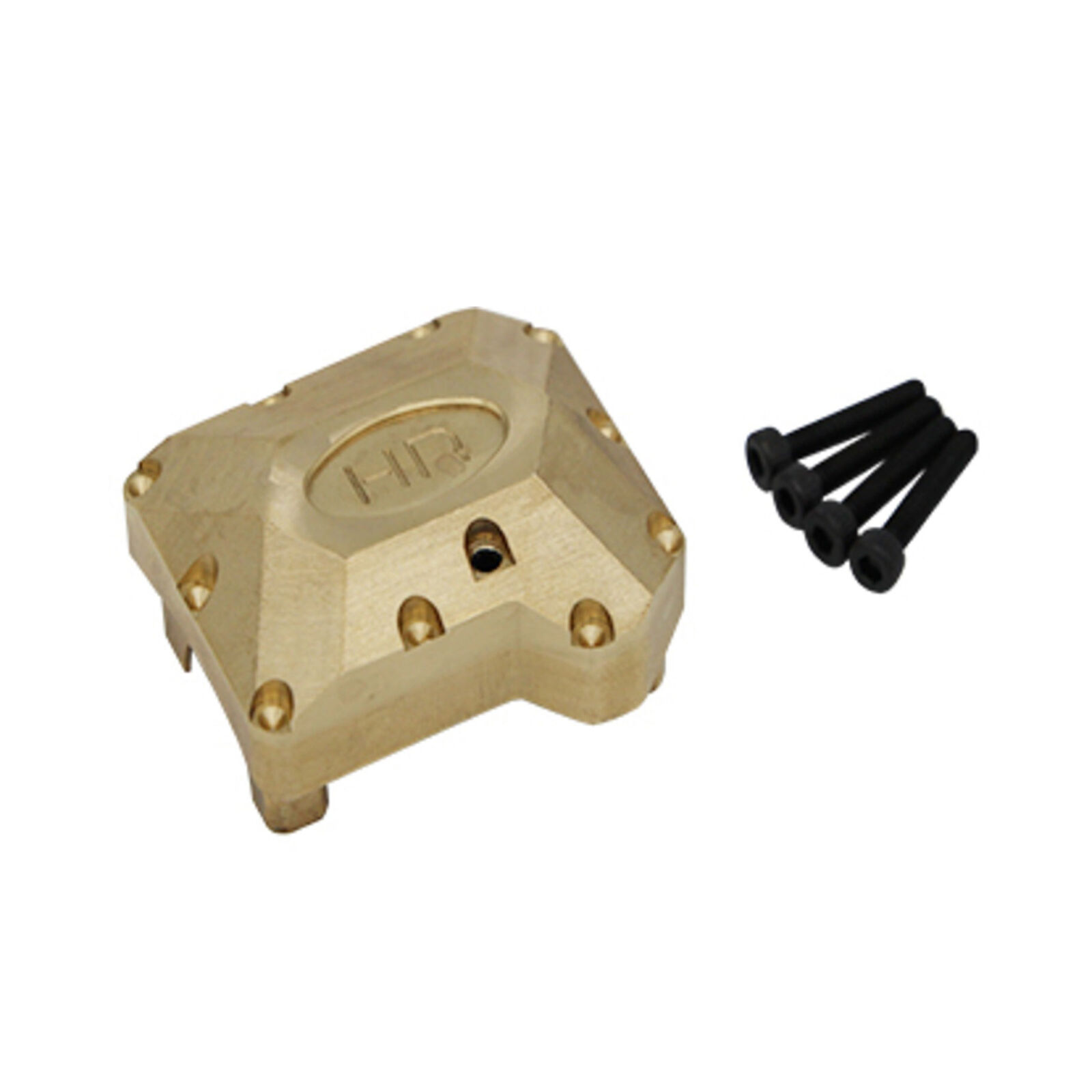 Brass Heavy Metal Axle Diff Cover: Traxxas TRX 4