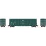 HO RND 50' Waffle High Cube Box Car, Amtrak (Green) #70040