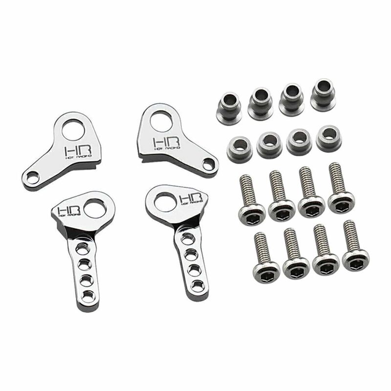 Aluminum Front & Rear Flex Blade Suspension Set, 1/30 Axial SCX30