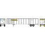 HO 53' Wabash Plate Trailer, JBHZ #36849