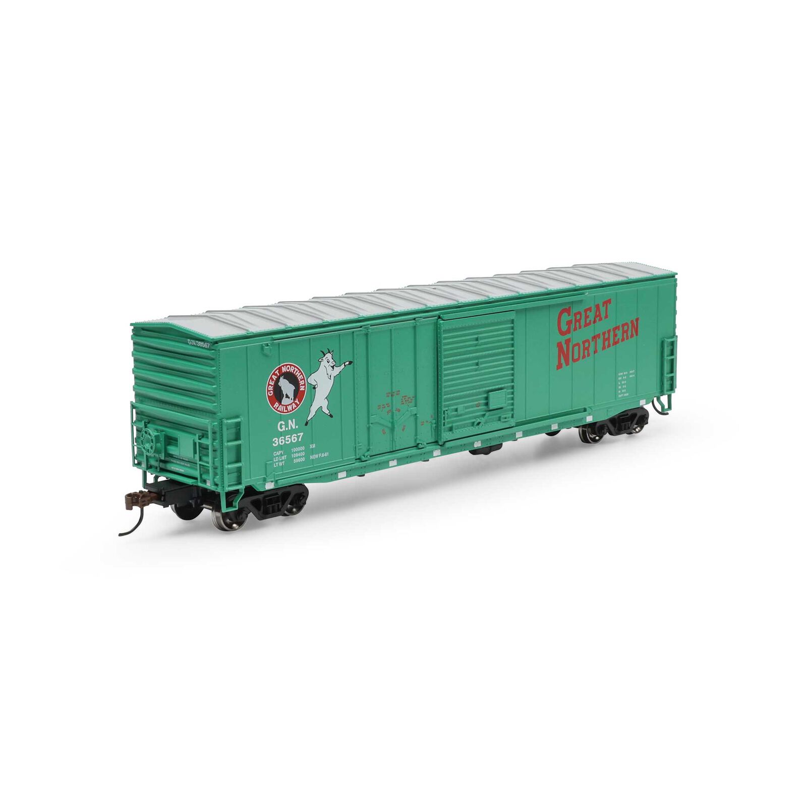 HO 50' ACF Combo Door Box Car, GN #36567