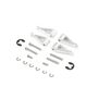 C-Clip Pins and Retract Hinge Set: P-51D 1.5m Mustang