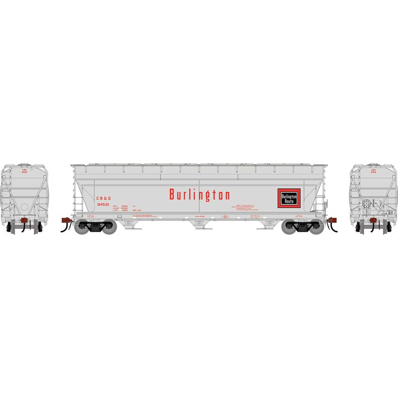 HO GEN ACF 4600 Covered Hopper, CBQ #184532