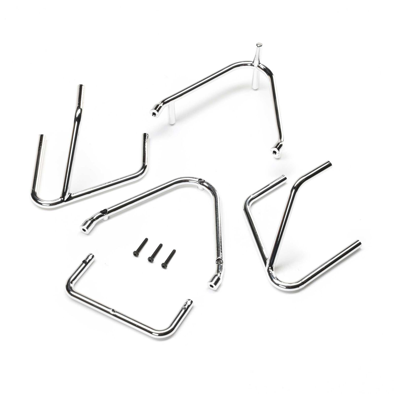 Bumper Set, Chrome: 22S Sprint