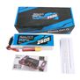 22.2V 2600mAh 6S 45C G-Tech Smart Lipo Battery: XT60
