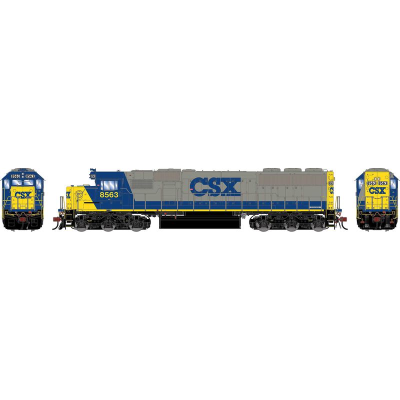 HO GEN SD50 Locomotive, CSXT YN2 #8563