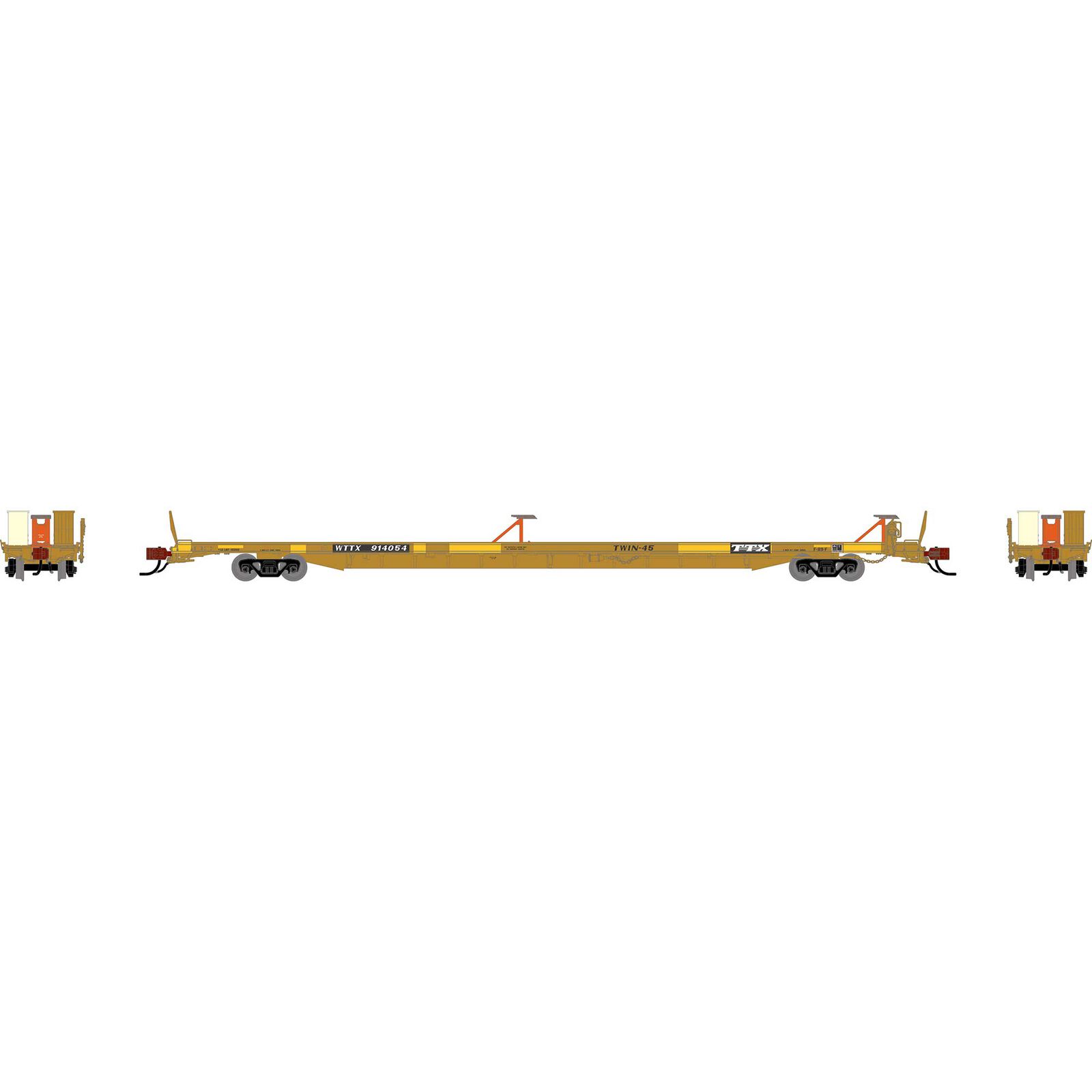 N GEN F89-F Flat Car, WTTX 'Twin 45' #914054
