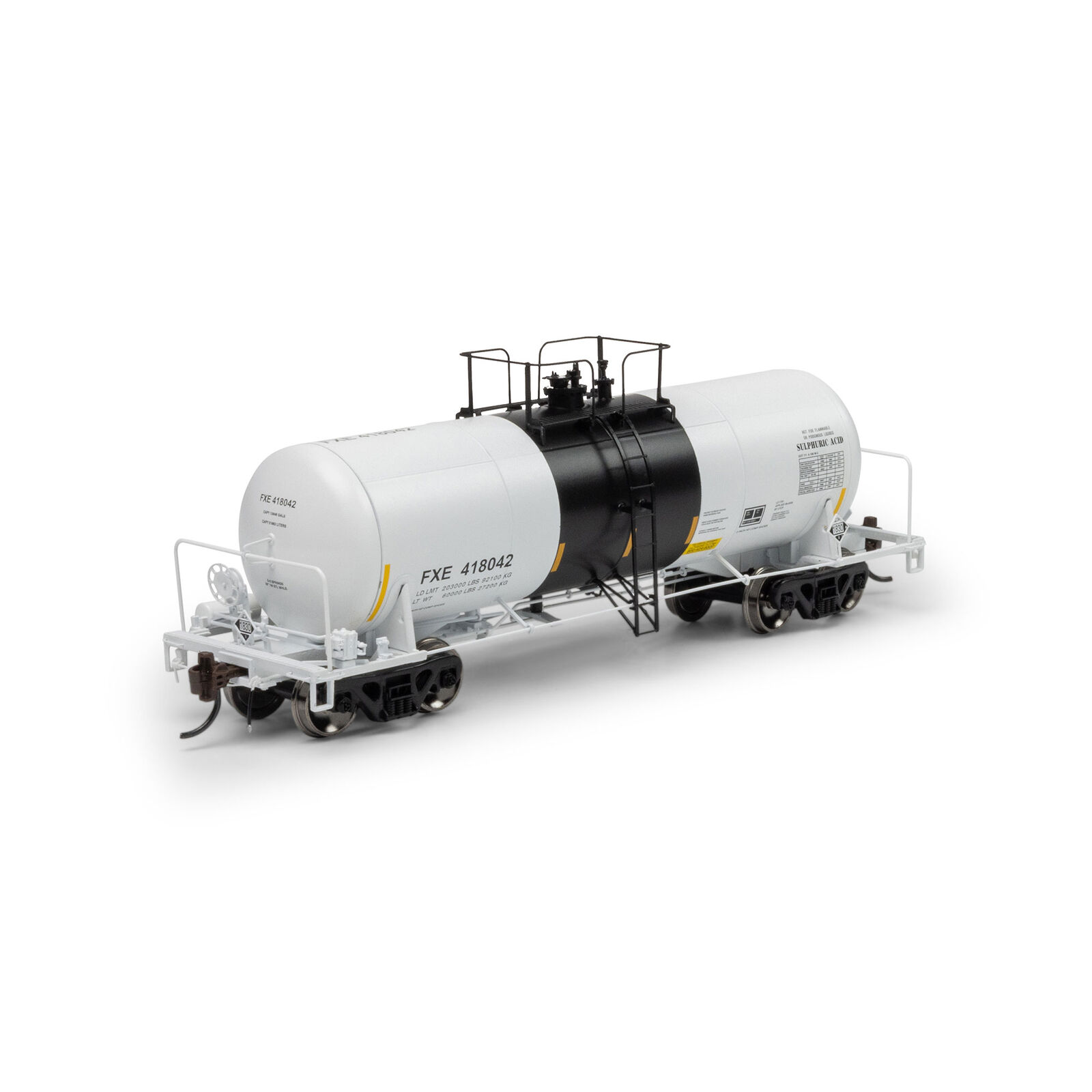 HO 13K Gallon Acid Tank Car, FXE #418042