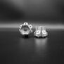 12mm Machined Aluminum Hex Hubs w/ Hardware, 10mm Offset (2)