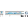 HO RTR 45' Fruehauf Z-Van Trailer, SF #254006
