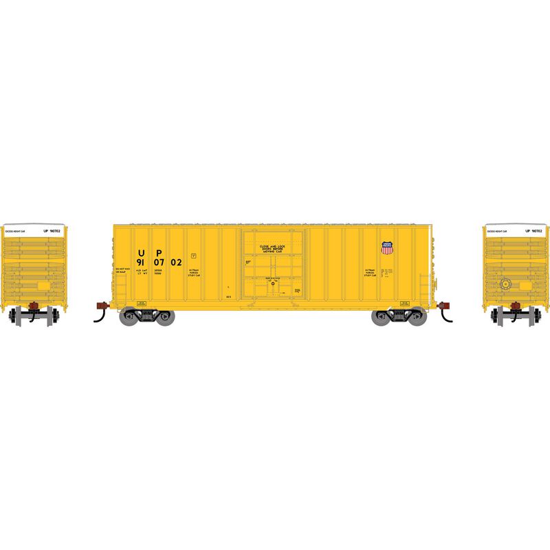 HO RND GATX 50' High-Cube Single Plug Rib-Side Box Car, UP #910702