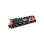 HO GE Dash 9-44CW Locomotive with DCC & Sound, CN #2522