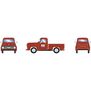 HO 1955 Ford F-100 Pickup Truck, Mountain Lumber