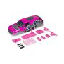 GORGON Painted Decaled Trimmed Body Set Pink/Black