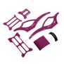 Scythe V2 Aluminum Frame Kit, Purple: SCX24