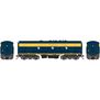 HO F7B Locomotive with DCC & Sound, Freight ATSF #266A