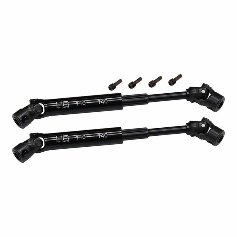 Steel Heavy Duty Telescoping Center Driveshafts, 1/8 Losi LMT (2)
