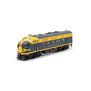 HO F7A Locomotive with DCC & Sound, ATSF #265C
