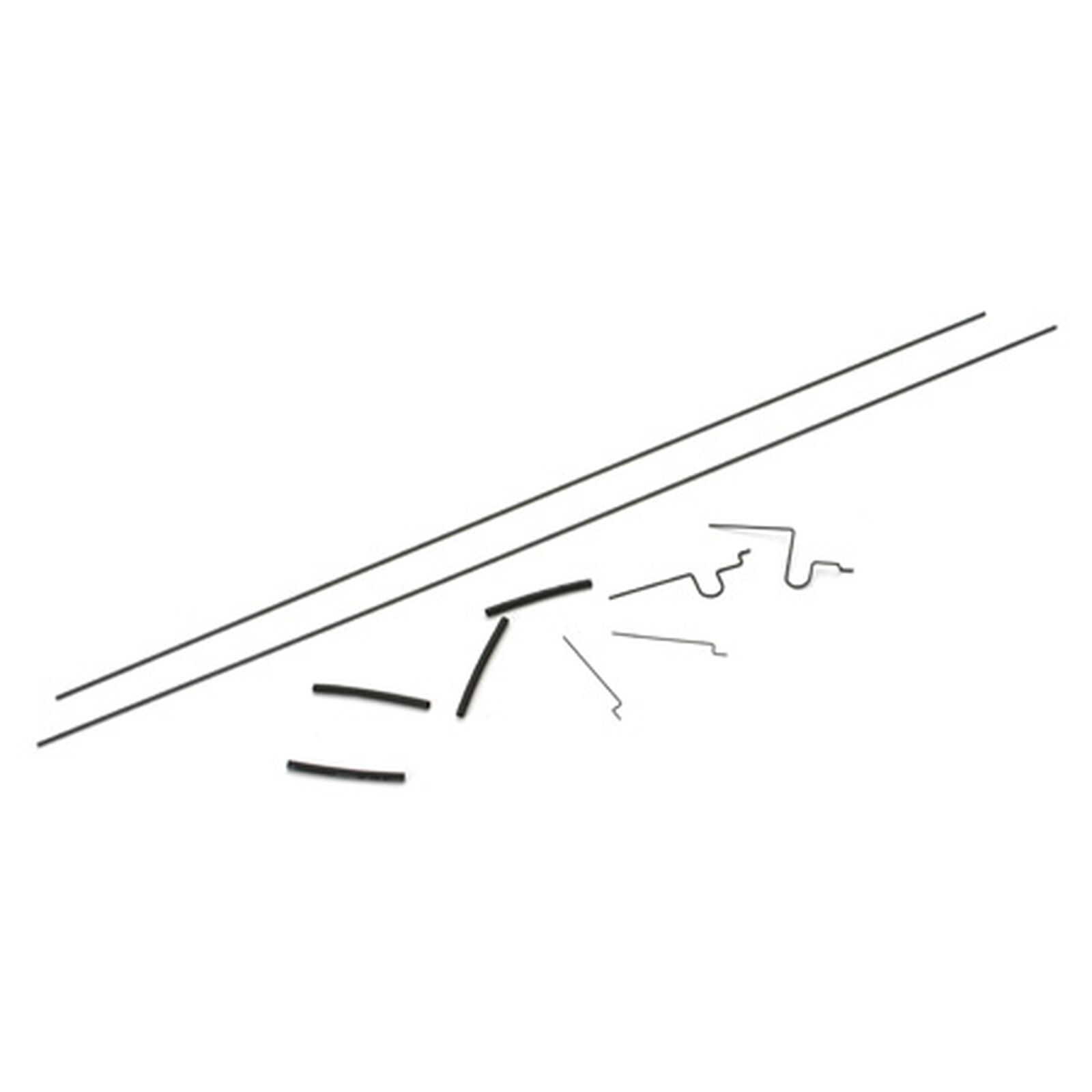 Elevator and Rudder Pushrod Set: Micro P-51