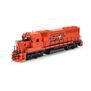 HO GP40-2 Locomotive, DT&I #407