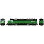 HO GEN SDP45 Locomotive w/DCC & SOUND, BN #6592
