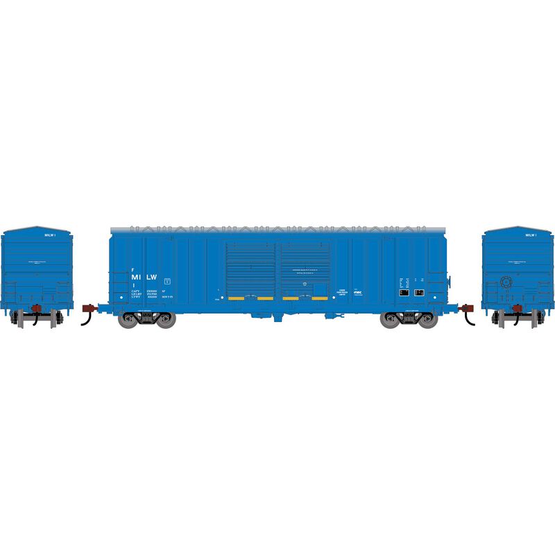 HO 50' FMC 5283 Double Door Box Car, MILW #156038