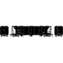HO GEN PS 2893 3-Bay Covered Hopper, MKT #6
