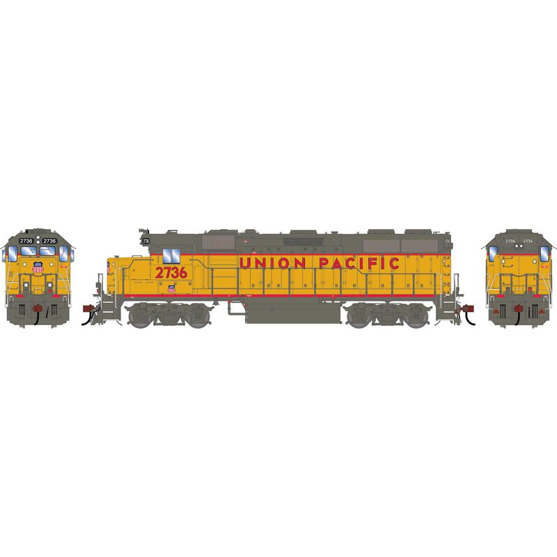 HO GEN GP39-2 PH I Locomotive, UP #2736