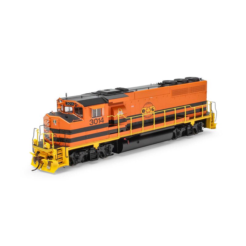 HO GP40-2L Locomotive, QGRY #3014