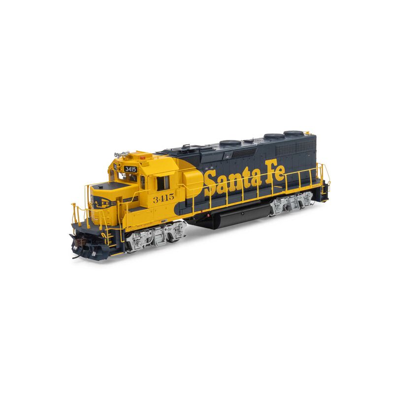HO GP39-2u Locomotive with DCC & Sound, ATSF #3415