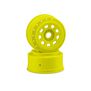 9-shot 17mm Hex SCT Tire Wheels, Yellow (2)