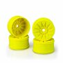 1/8 Pioneer 4.0" Truck Wheel, Yellow (4)